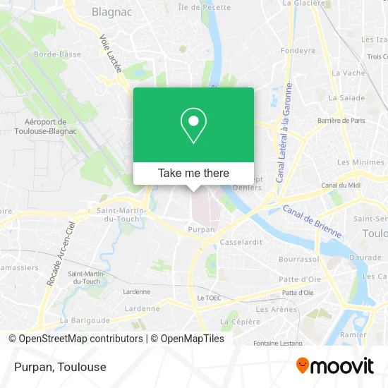Purpan map