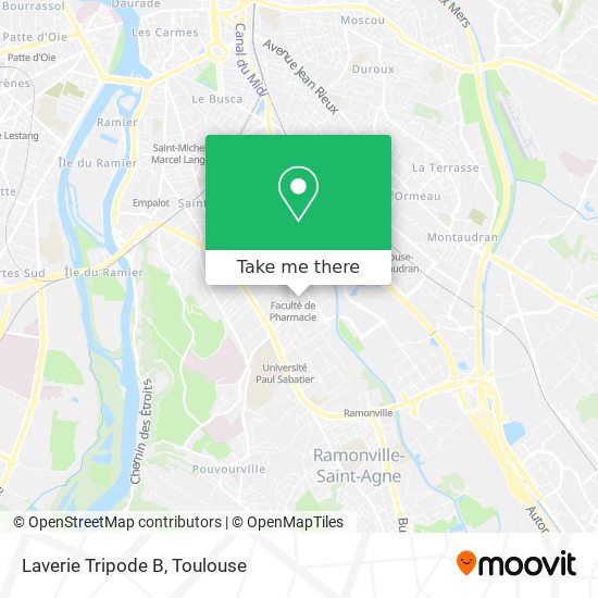 Mapa Laverie Tripode B