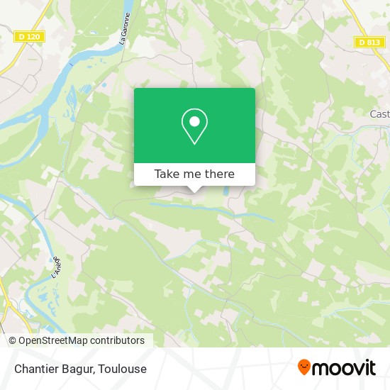 Chantier Bagur map