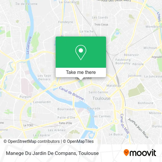 Manege Du Jardin De Compans map