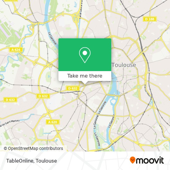 TableOnline map