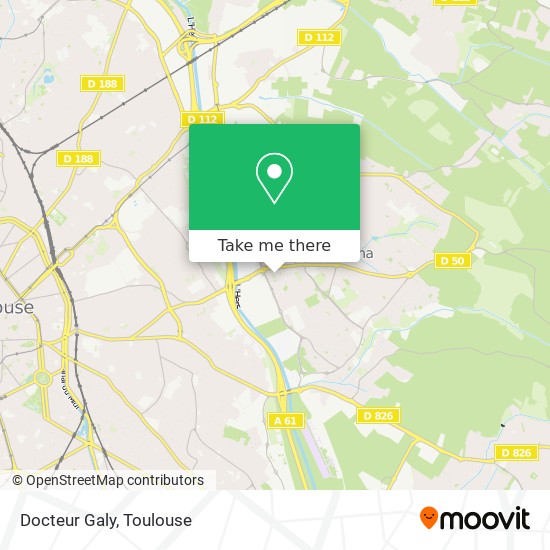 Docteur Galy map