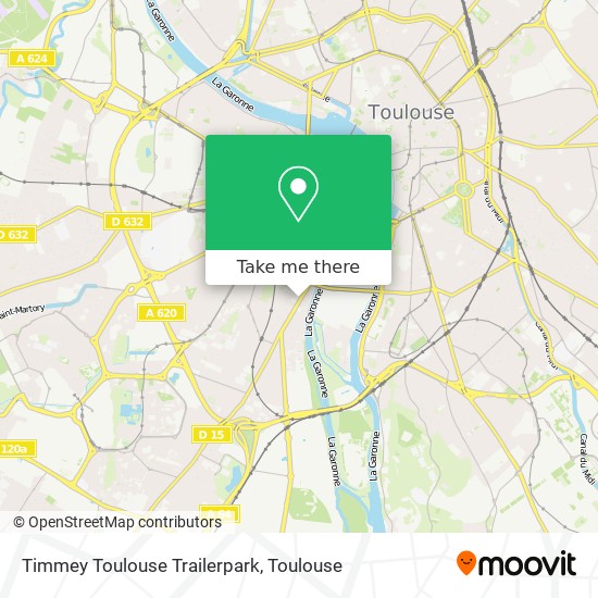 Mapa Timmey Toulouse Trailerpark