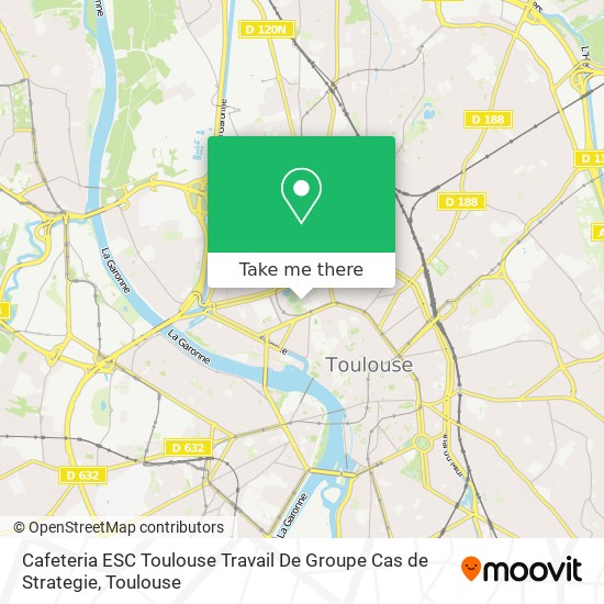 Cafeteria ESC Toulouse Travail De Groupe Cas de Strategie map