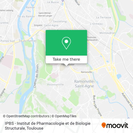 IPBS - Institut de Pharmacologie et de Biologie Structurale map