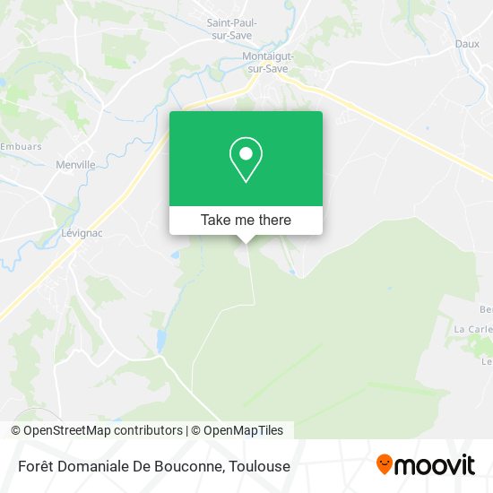 Forêt Domaniale De Bouconne map