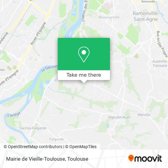 Mairie de Vieille-Toulouse map