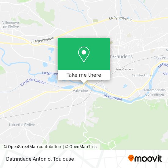 Datrindade Antonio map
