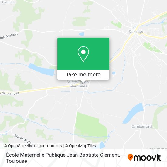 École Maternelle Publique Jean-Baptiste Clément map