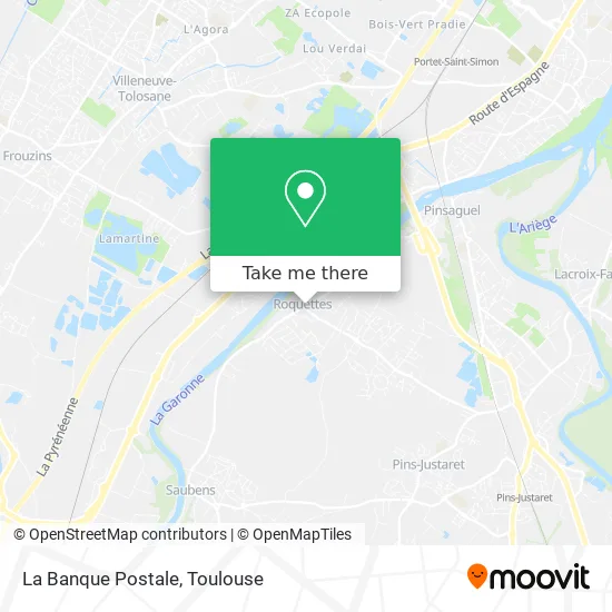 La Banque Postale map