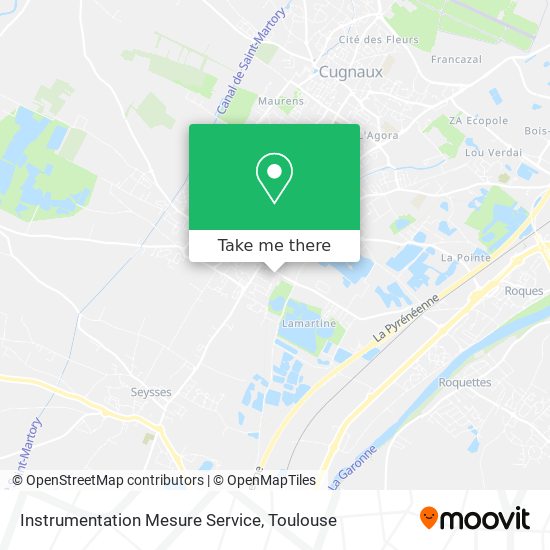 Instrumentation Mesure Service map