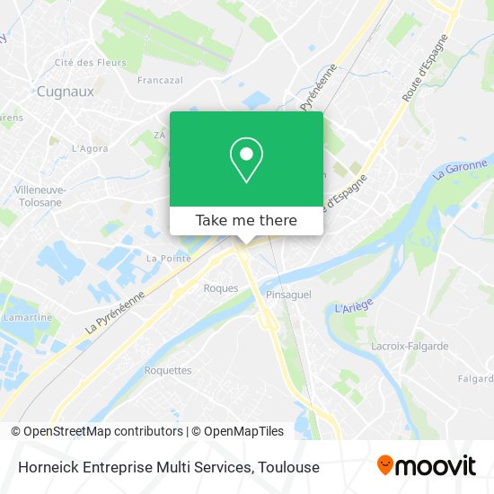 Horneick Entreprise Multi Services map