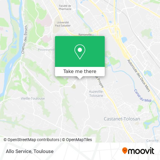 Allo Service map