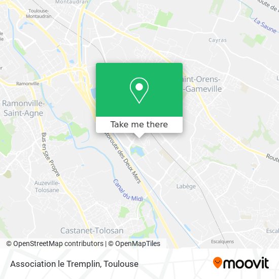 Association le Tremplin map