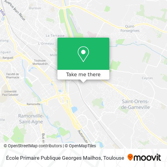 École Primaire Publique Georges Mailhos map