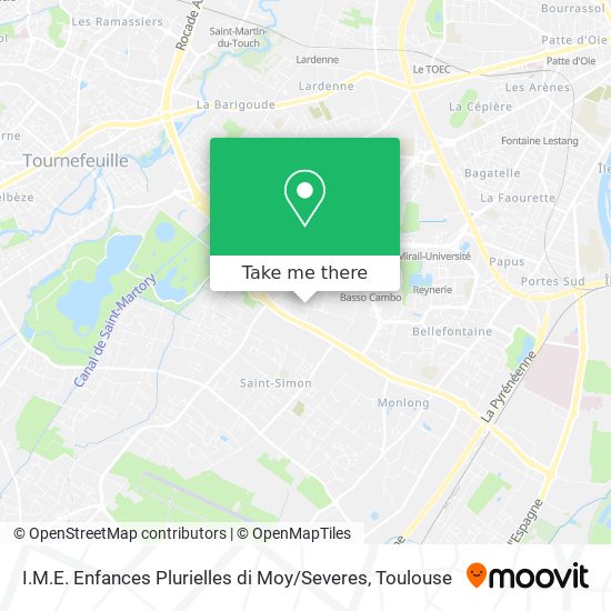 I.M.E. Enfances Plurielles di Moy / Severes map