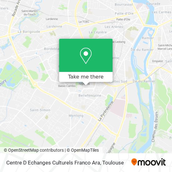 Centre D Echanges Culturels Franco Ara map