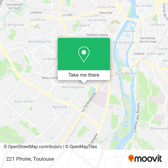 221 Phone map