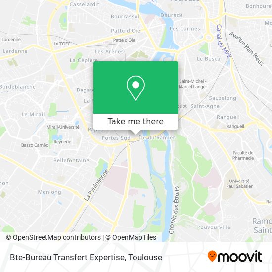 Bte-Bureau Transfert Expertise map