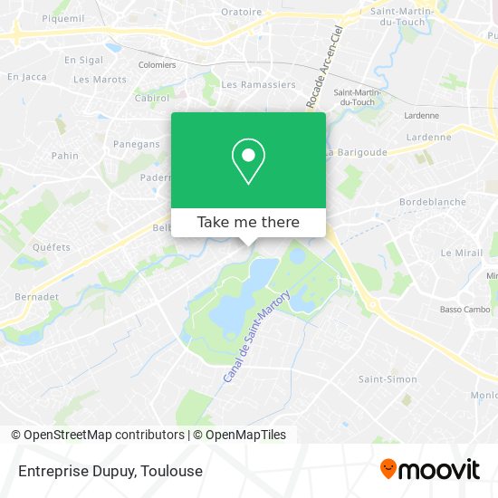 Mapa Entreprise Dupuy