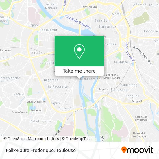 Felix-Faure Frédérique map