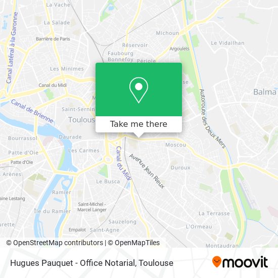 Mapa Hugues Pauquet - Office Notarial