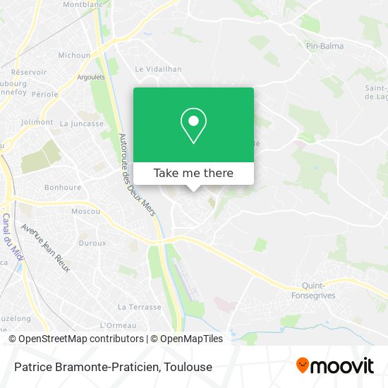 Mapa Patrice Bramonte-Praticien