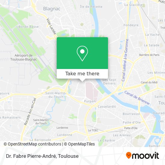 Dr. Fabre Pierre-André map