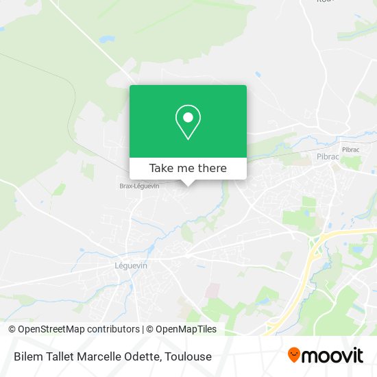 Bilem Tallet Marcelle Odette map