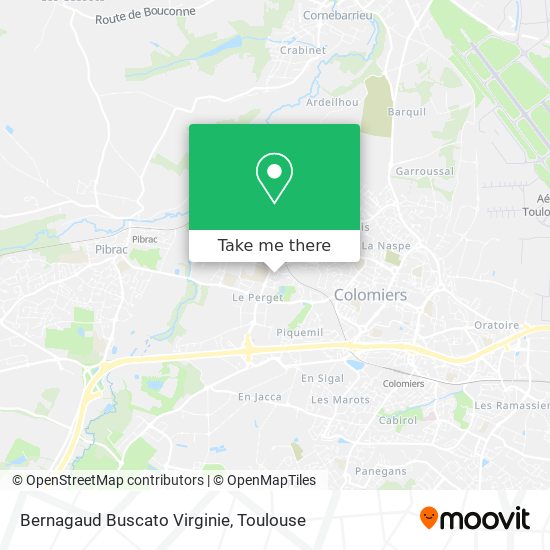 Mapa Bernagaud Buscato Virginie