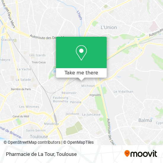 Pharmacie de La Tour map