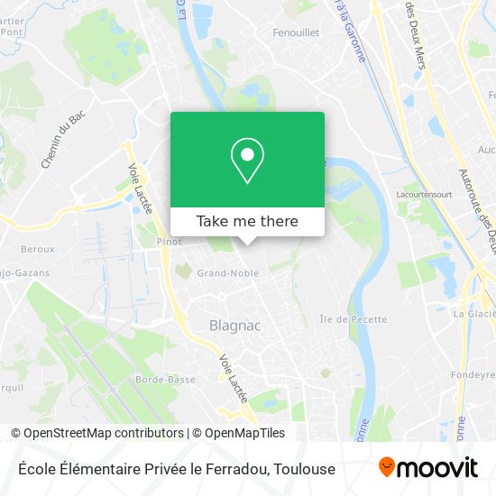 École Élémentaire Privée le Ferradou map