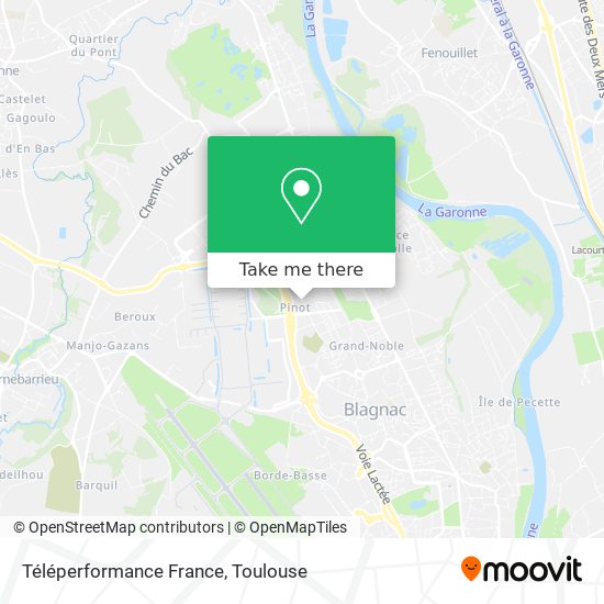 Téléperformance France map