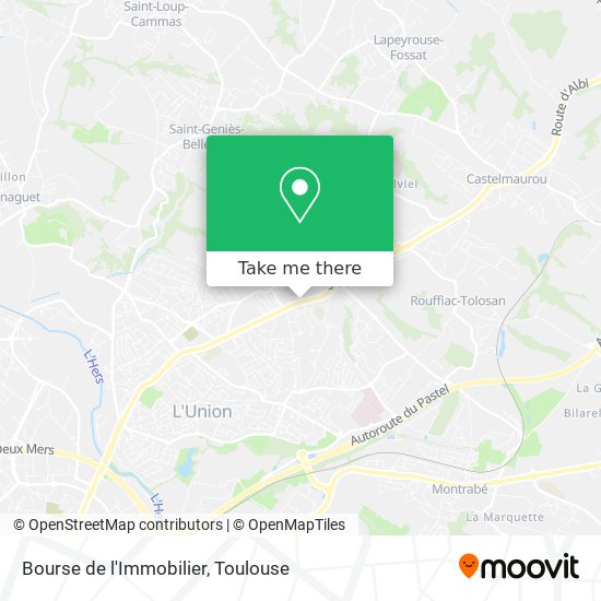 Bourse de l'Immobilier map