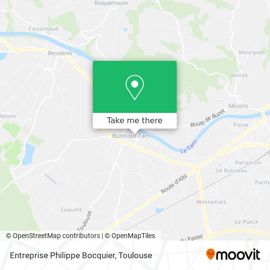 Entreprise Philippe Bocquier map