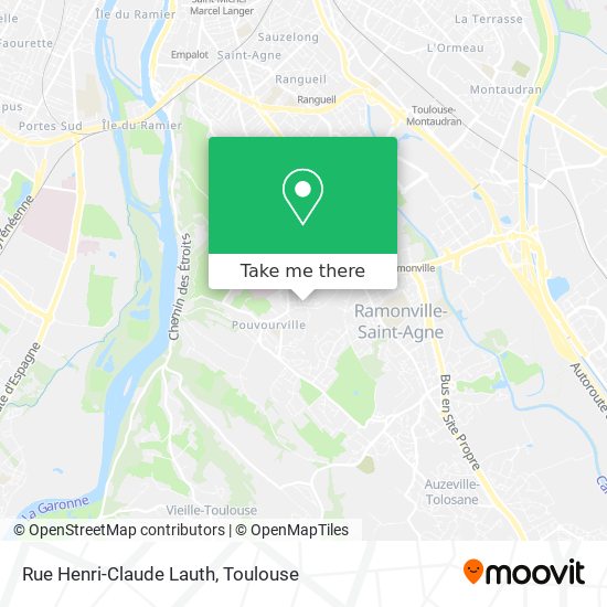 Rue Henri-Claude Lauth map
