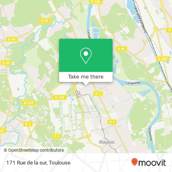 171 Rue de la sur map