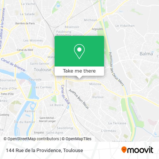 144 Rue de la Providence map