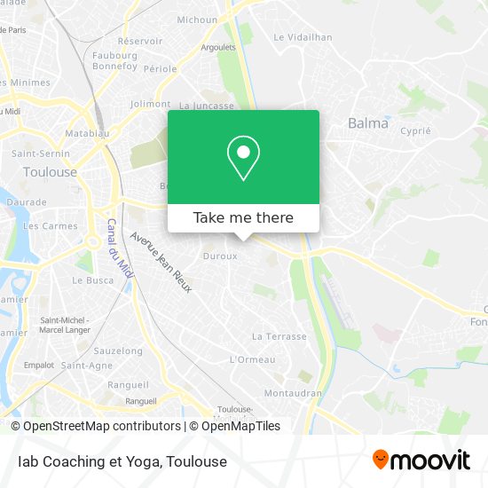 Iab Coaching et Yoga map