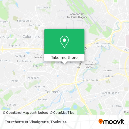 Fourchette et Vinaigrette map