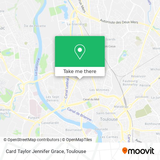 Card Taylor Jennifer Grace map