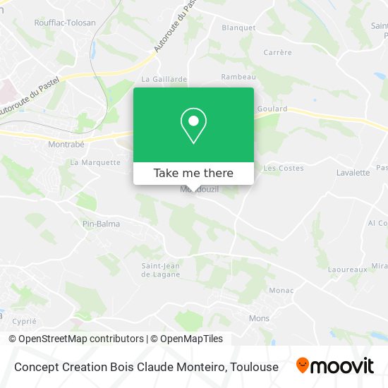 Concept Creation Bois Claude Monteiro map