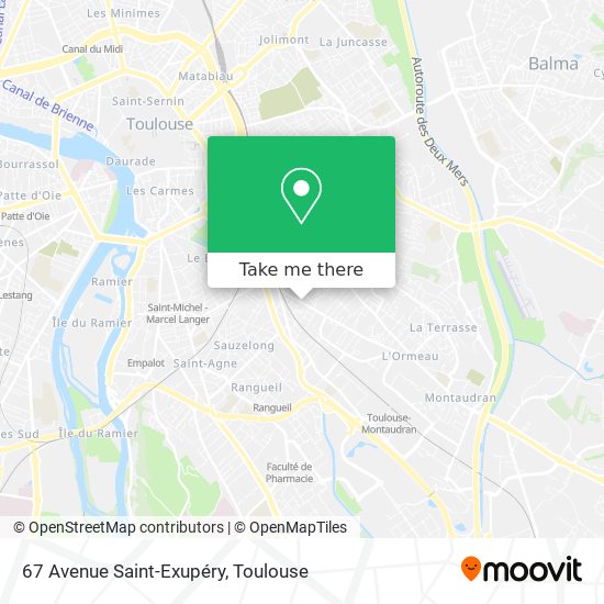 67 Avenue Saint-Exupéry map