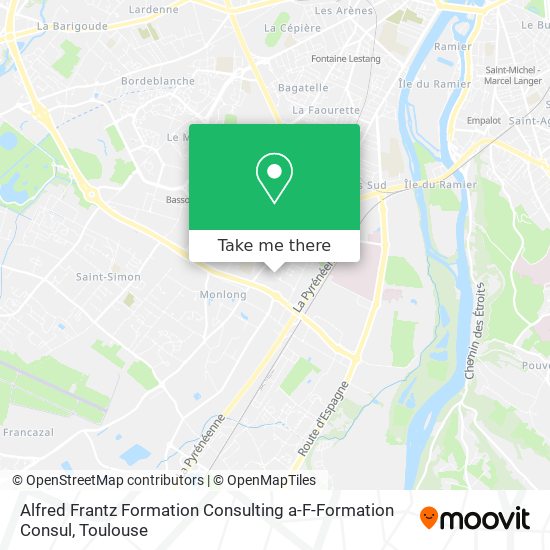 Alfred Frantz Formation Consulting a-F-Formation Consul map