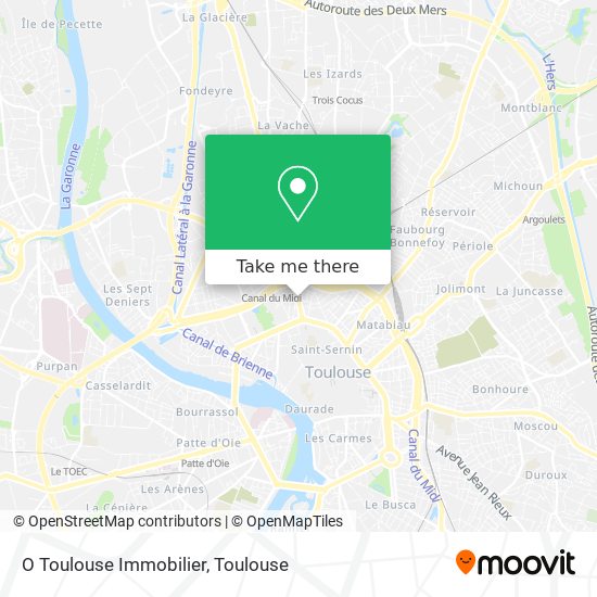 Mapa O Toulouse Immobilier