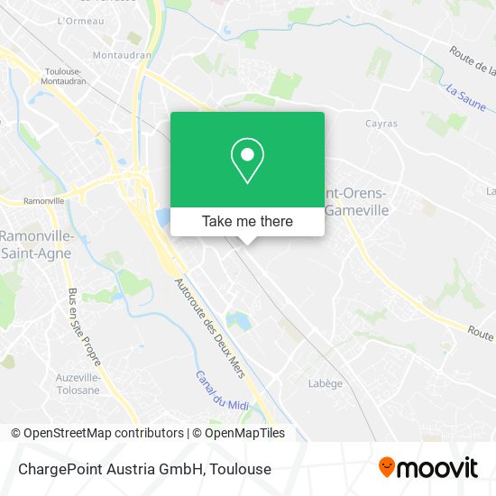 ChargePoint Austria GmbH map