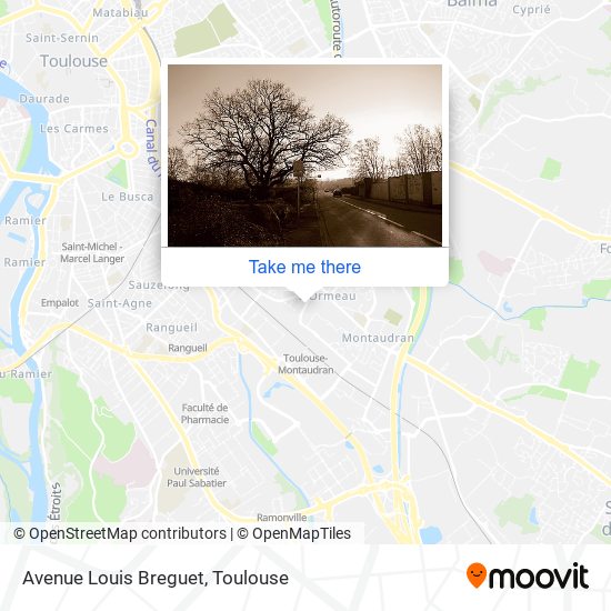 How to get to Avenue Louis Breguet in Toulouse by Bus Metro or Train