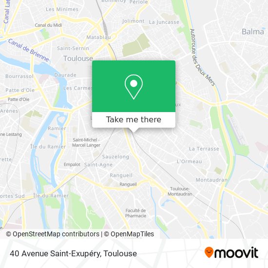 40 Avenue Saint-Exupéry map