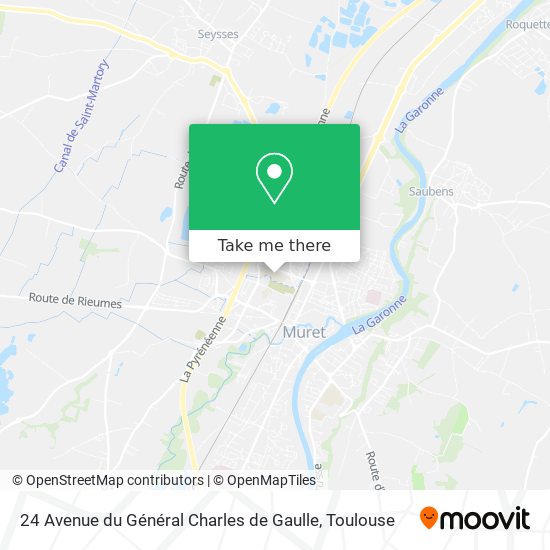 24 Avenue du Général Charles de Gaulle map