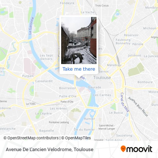 Avenue De L'ancien Velodrome map